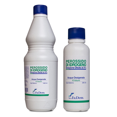 ACQUA OSSIGENATA 10VOL 1000 ML - Fontenova srl