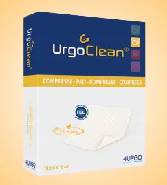 MEDICAZIONE STERILE URGOCLEAN 10X10 CM 5 PEZZI - Fontenova srl