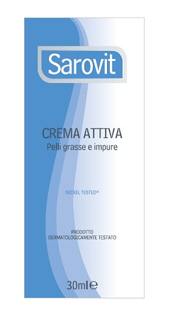 SAROVIT CREMA PELLI GRASSE/IMPURE 30 ML - Fontenova srl
