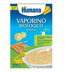 HUMANA VAPORINO PASTINA BIOLOGICA 320 G - Fontenova srl