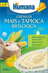HUMANA CREMA MAIS TAPIOCA BIOLOGICA - Fontenova srl