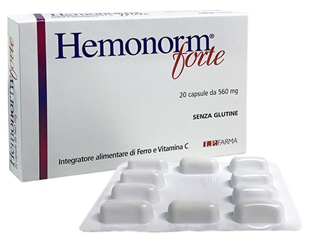 HEMONORM FORTE 20 CAPSULE - Fontenova srl