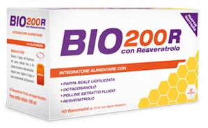 BIO200 R RESVERATROLO 10 FLACONCINI 10 ML - Fontenova srl