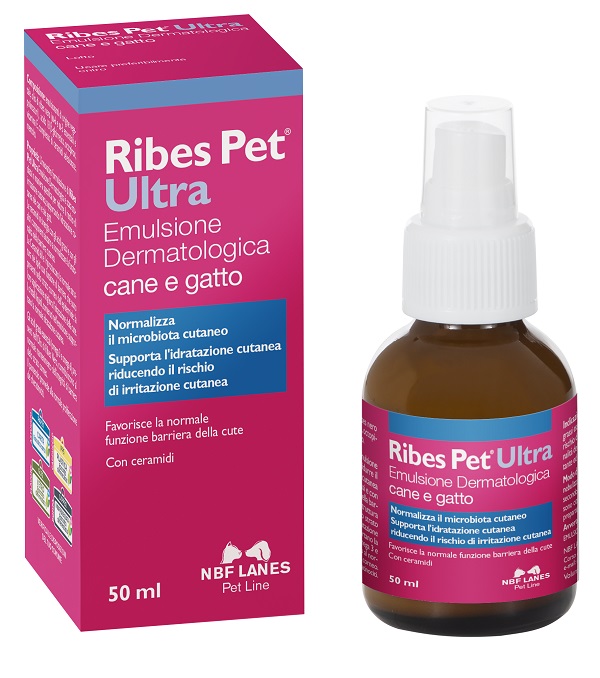 RIBES PET ULTRA EMULSIONE DERMATOLOGICA SPRAY 50 ML - Fontenova srl