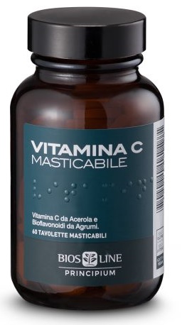PRINCIPIUM VITAMINA C NATURALE 60 COMPRESSE MASTICABILI 72 G - Fontenova srl
