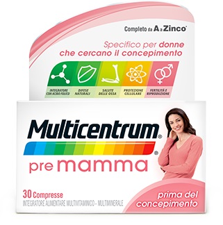 MULTICENTRUM PRE MAMMA 30 COMPRESSE - Fontenova srl