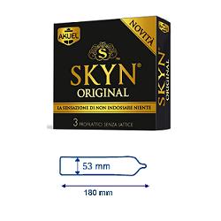 PROFILATTICO ANSELL AKUEL SKIN ORIGINAL 3 PEZZI - Fontenova srl