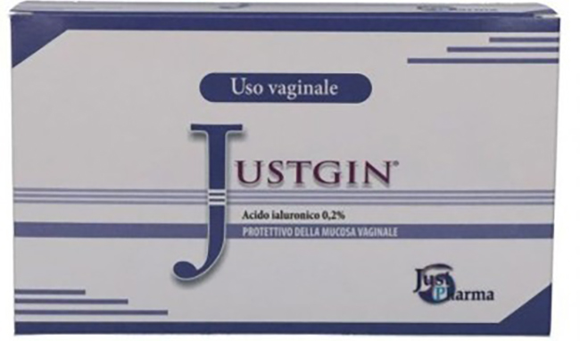 JUSTGIN PROTETTIVO MUCOSA VAGINALE ACIDO IALURONICO 4 FLACONI DA 30 ML - Fontenova srl
