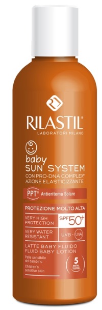 RILASTIL SUN SYSTEM PHOTO PROTECTION THERAPY SPF50+ BABY FLUIDO 200 ML - Fontenova srl