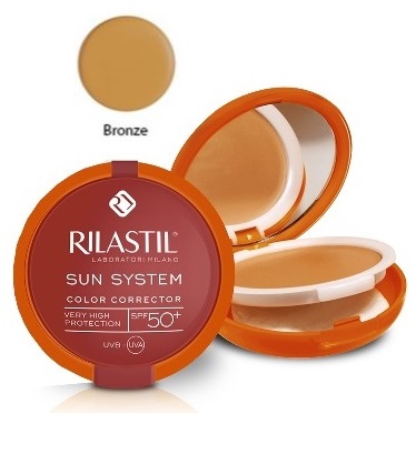 RILASTIL SUN SYSTEM PHOTO PROTECTION THERAPY SPF50+ COMPATTO BRONZE 10 ML - Fontenova srl