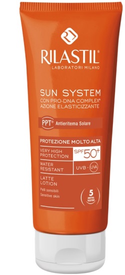 RILASTIL SUN SYSTEM PHOTO PROTECTION THERAPY SPF50+ LATTE 100 ML - Fontenova srl