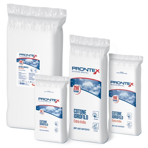 PRONTEX COTONE IDROFILO EXTRA INDIA 50 G - Fontenova srl