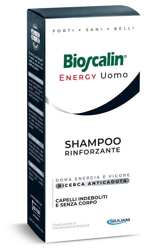 BIOSCALIN ENERGY SHAMPOO RINFORZANTE 200 ML - Fontenova srl