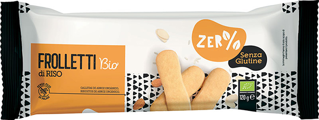 ZERO% GLUTINE FROLLETTI RISO BIO 120 G - Fontenova srl