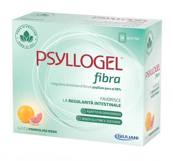 PSYLLOGEL FIBRA POMPELMO ROSA 20 BUSTINE - Fontenova srl