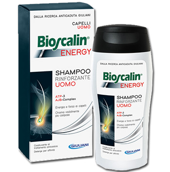 BIOSCALIN ENERGY SHAMPOO 200 ML + SHAMPOO 200 ML - Fontenova srl