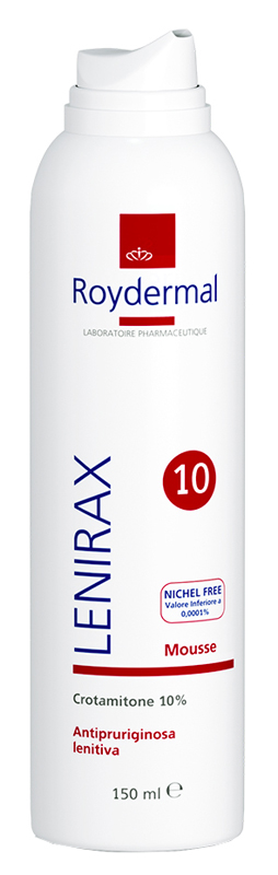 LENIRAX 10 MOUSSE DERMATOLOGICA CROTAMITONE 10% 150 ML - Fontenova srl