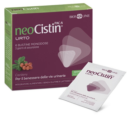 NEOCISTIN PAC A URTO 6 BUSTINE MONODOSE - Fontenova srl