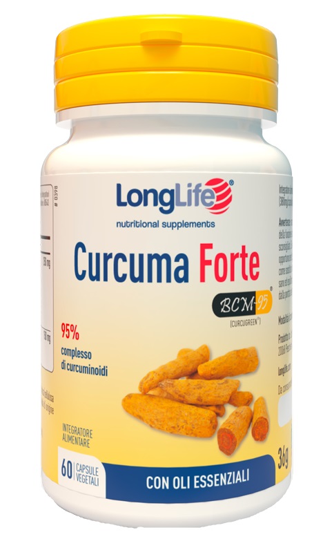 LONGLIFE CURCUMA FORTE 60 CAPSULE VEGETALI - Fontenova srl