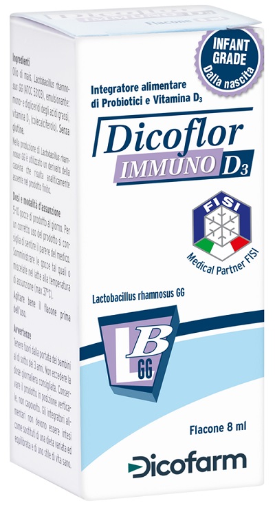 DICOFLOR IMMUNO D3 8 ML FLACONE - Fontenova srl