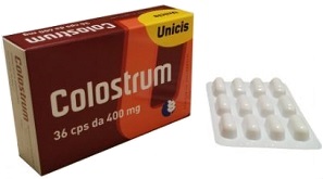 COLOSTRUM UNICIS 36 CAPSULE 400 MG - Fontenova srl