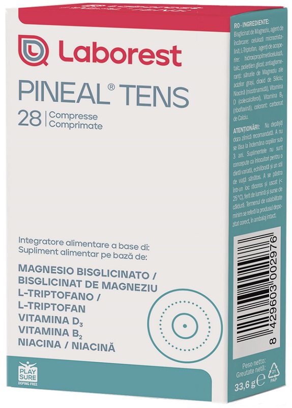 PINEAL TENS 28 COMPRESSE 1.2 G - Fontenova srl
