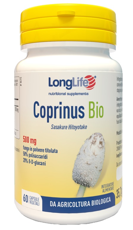 LONGLIFE COPRINUS BIO 60 CAPSULE VEGETALI - Fontenova srl