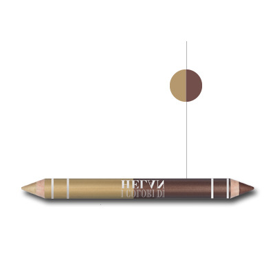 I COLORI DI HELAN MATITA DUO OCCHI ORO TERRA BRUCIATA - Fontenova srl