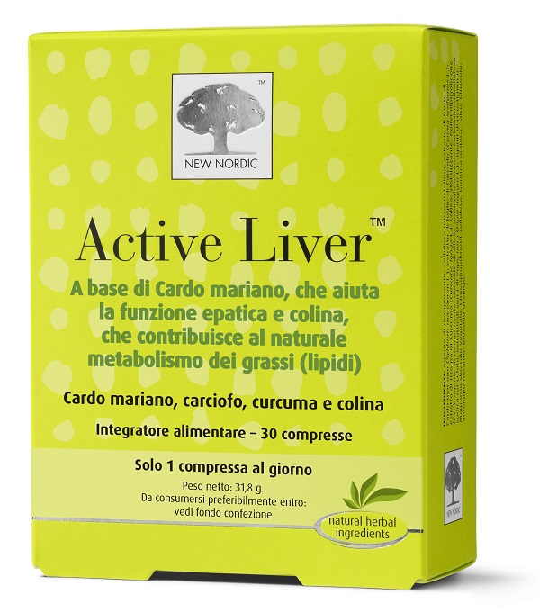 ACTIVE LIVER 60 COMPRESSE - Fontenova srl