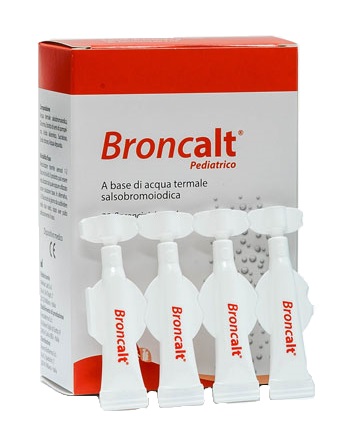 BRONCALT STRIP PEDIATRICO SOLUZIONE IRRIGAZIONE NASALE 20 FLACONCINI DA 2 ML - Fontenova srl
