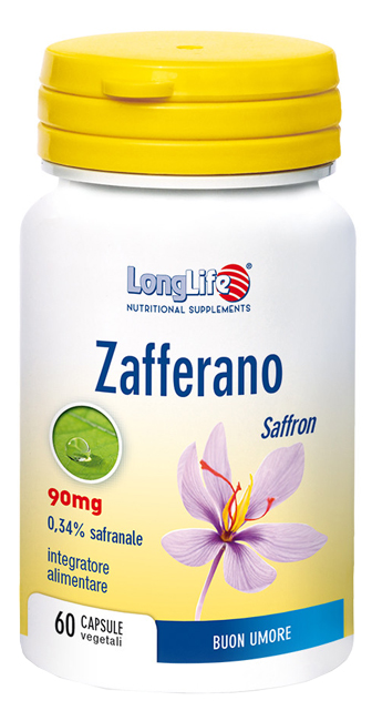 LONGLIFE ZAFFERANO 60 CAPSULE VEGETALI - Fontenova srl