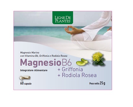 MAGNESIO B6 + GRIFFONIA + RODIOLA 60 CAPSULE - Fontenova srl