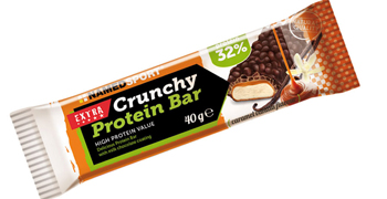 CRUNCHY PROTEINBAR CARAMEL VANILLA 40 G - Fontenova srl