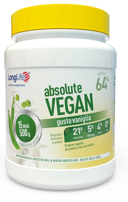 LONGLIFE ABSOLUTE VEGAN 500 G - Fontenova srl