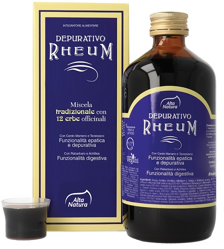 DEPURATIVO RHEUM MISCELA ERBE OFFICINALI 250 ML - Fontenova srl