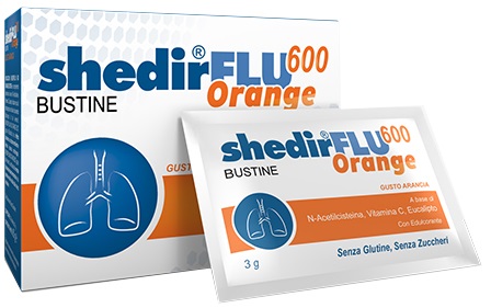 SHEDIRFLU 600 ORANGE 20 BUSTINE - Fontenova srl