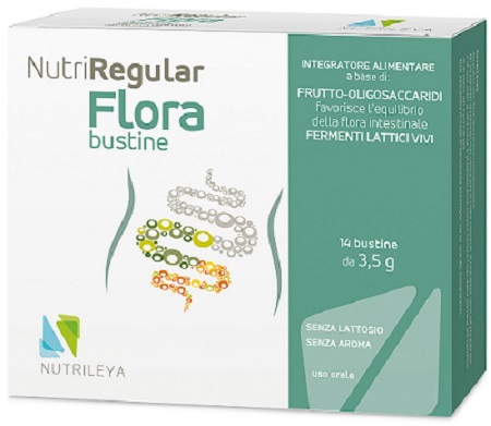 NUTRIREGULAR FLORA 14 BUSTINE - Fontenova srl