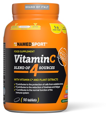 VITAMIN C 4 NATURAL BLEND 90 COMPRESSE - Fontenova srl
