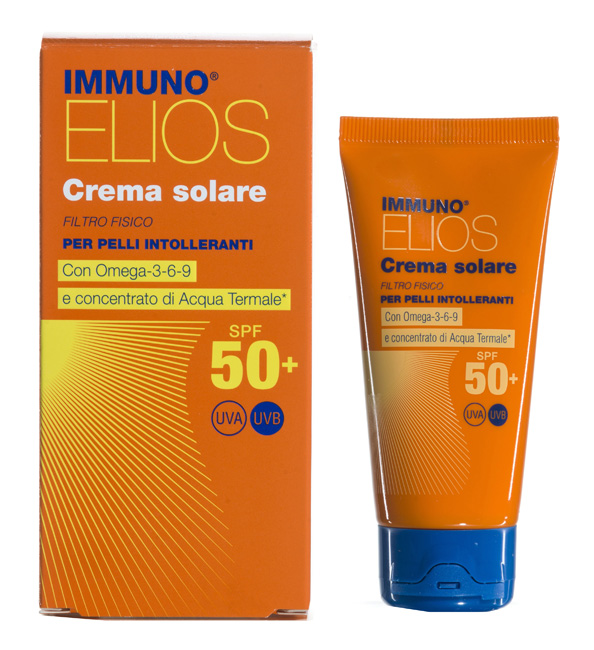 IMMUNO ELIOS  CREMA SOLARE SPF 50+ PELLI INTOLLERANTI - Fontenova srl