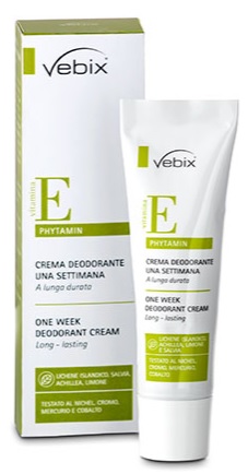 VEBIX PHYTAMIN CREMA DEODORANTE 1 SETTIMANA 25 ML - Fontenova srl