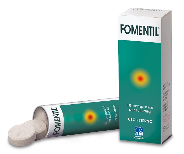FOMENTIL 10 COMPRESSE X SUFFUMIGI - Fontenova srl