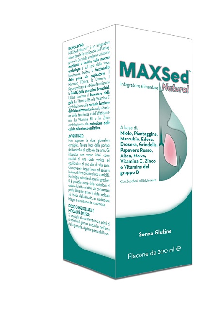 MAXSED NATURAL 200 ML - Fontenova srl
