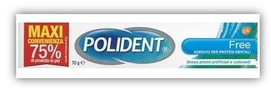 POLIDENT FREE 70 G - Fontenova srl