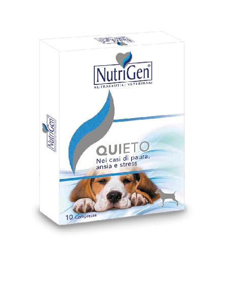 QUIETO CANE 10 COMPRESSE NUTRIGEN - Fontenova srl