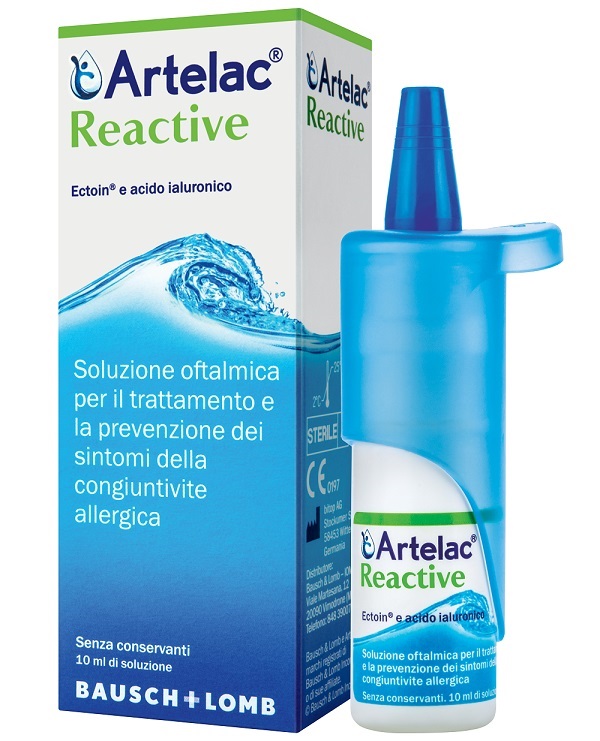 ARTELAC REACTIVE SOLUZIONE OFTALMICA MULTIDOSE FLACONE 10 ML - Fontenova srl