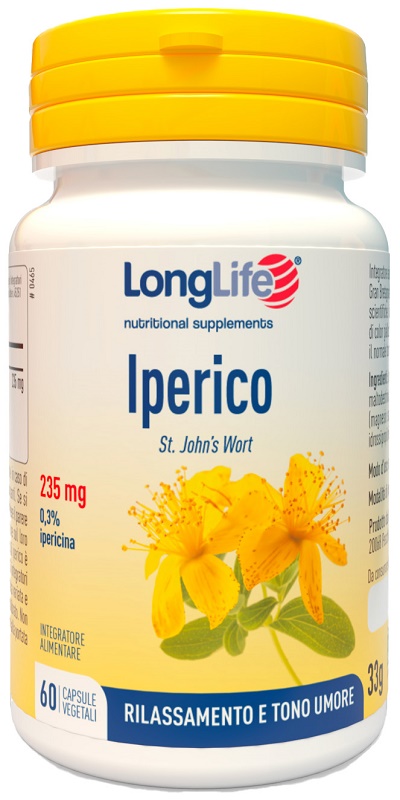 LONGLIFE IPERICO 60 CAPSULE VEGETALI - Fontenova srl
