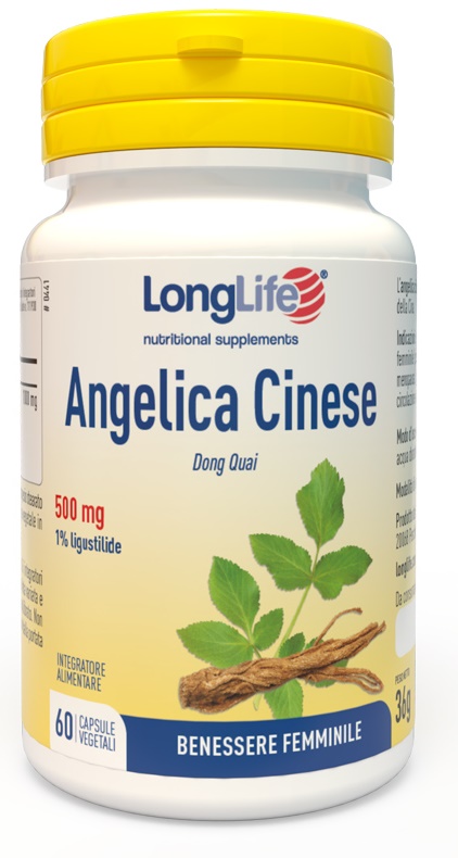 LONGLIFE ANGELICA CINESE 60 CAPSULE VEGETALI - Fontenova srl