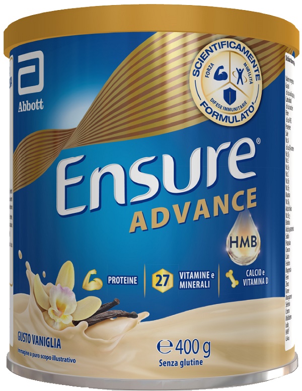 ENSURE ADVANCE VANIGLIA 400 G - Fontenova srl