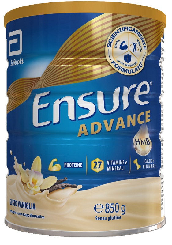 ENSURE ADVANCE VANIGLIA 850 G - Fontenova srl