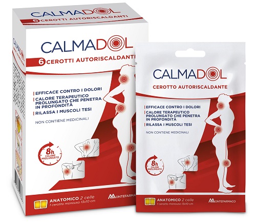 CALMADOL CEROTTO RISCALDANTE PACK 6 PEZZI - Fontenova srl